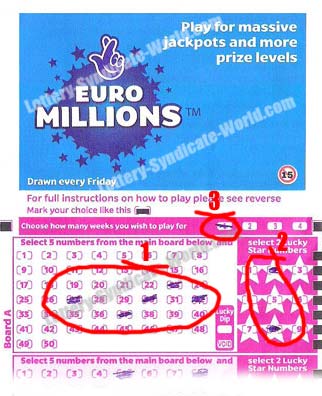 Euro International Lottery Millions Program Spanish